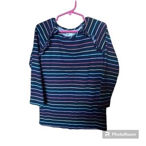 Girls Striped top - Age 7/8